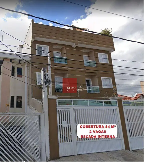 Foto 1 de Cobertura com 2 quartos à venda, 84m2 em Vila Alice, Santo Andre - SP