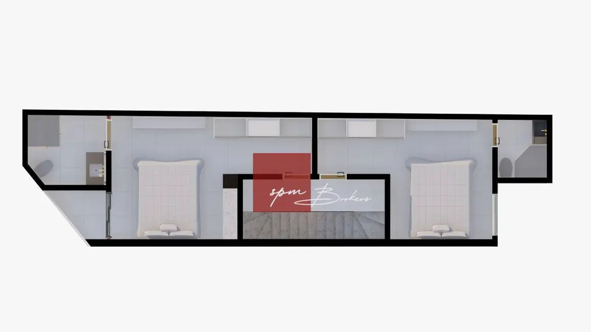 Foto 8 de Sobrado com 3 quartos à venda, 129m2 em Vila Curuçá, Santo Andre - SP