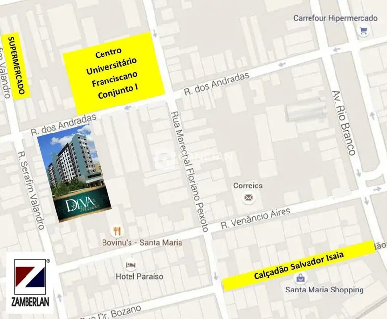 Apartamento com 2 quartos à venda, 69m2 em Centro, Santa Maria - RS - imagem 6 Foto 6 de Apartamento com 2 quartos à venda, 69m2 em Centro, Santa Maria - RS