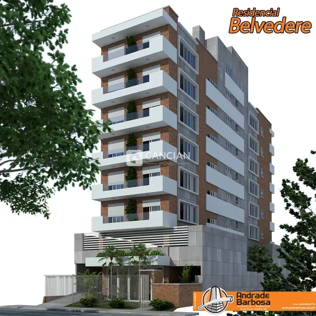 Foto 2 de Apartamento com 1 quarto à venda, 36m2 em Nossa Senhora de Lourdes, Santa Maria - RS