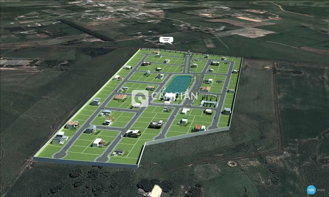 Foto 9 de Terreno / Lote à venda, 1019m2 em Camobi, Santa Maria - RS