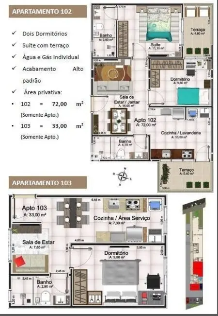 Foto 5 de Apartamento com 2 quartos à venda, 55m2 em Nossa Senhora Medianeira, Santa Maria - RS