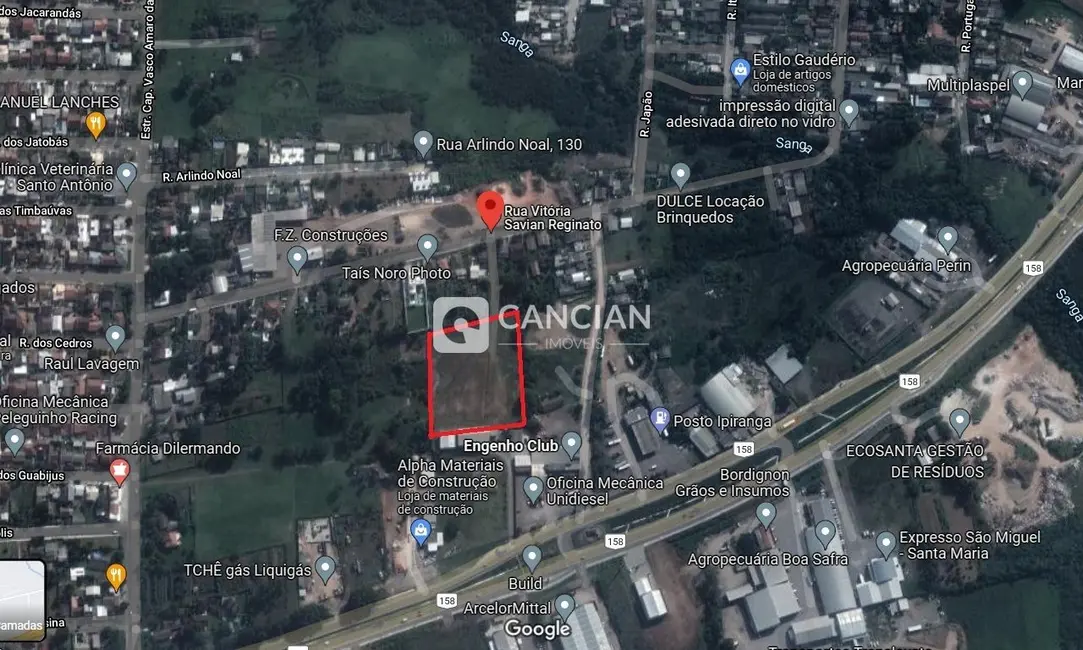 Terreno / Lote à venda, 11250m2 em São João, Santa Maria - RS - imagem 2 Foto 2 de Terreno / Lote à venda, 11250m2 em São João, Santa Maria - RS