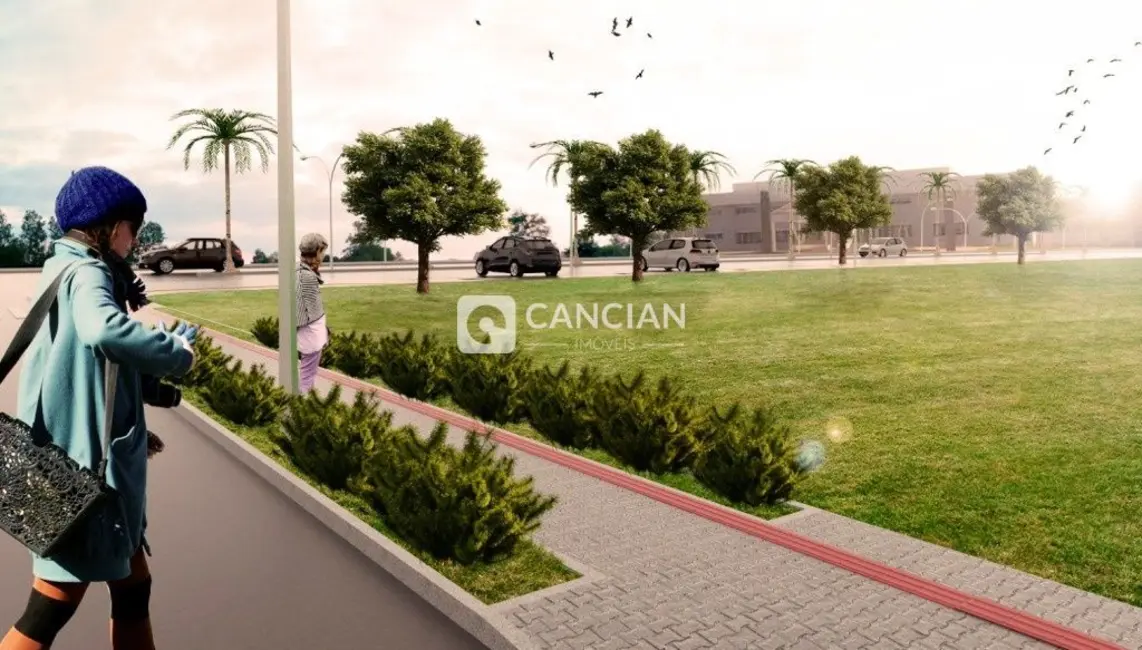 Foto 4 de Terreno / Lote à venda, 418m2 em Pinheiro Machado, Santa Maria - RS