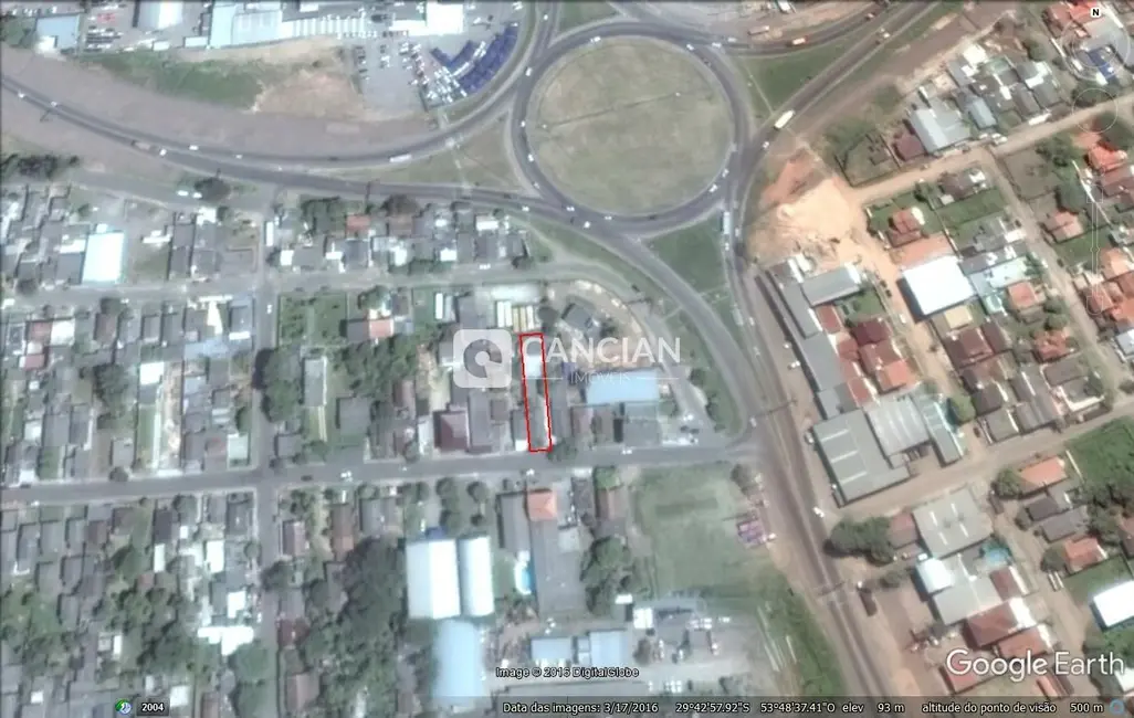 Foto 3 de Terreno / Lote à venda, 468m2 em Urlândia, Santa Maria - RS