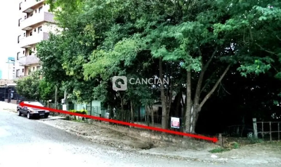 Foto 1 de Terreno / Lote à venda, 850m2 em Nossa Senhora de Lourdes, Santa Maria - RS