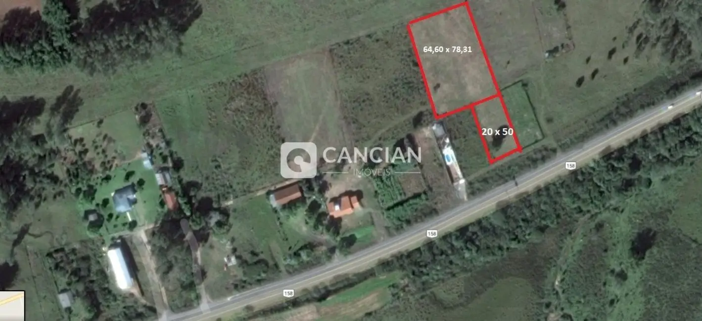 Foto 6 de Terreno / Lote à venda, 4601m2 em Tancredo Neves, Santa Maria - RS