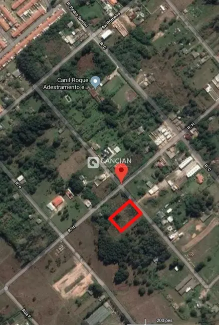 Foto 2 de Terreno / Lote à venda, 360m2 em Diácono João Luiz Pozzobon, Santa Maria - RS