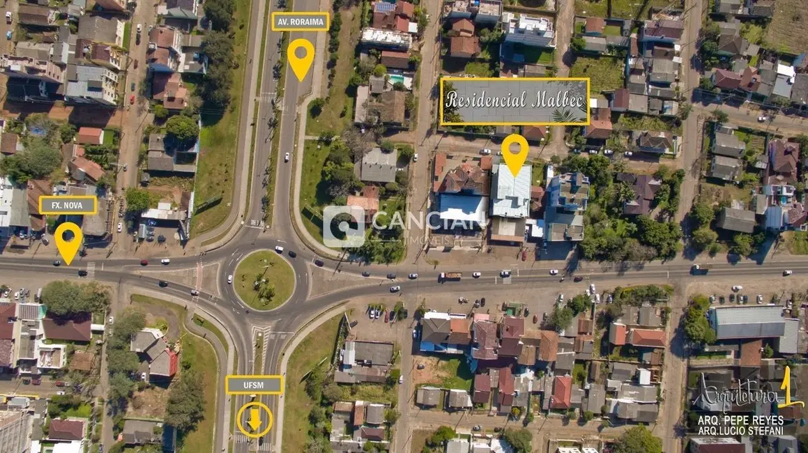 Foto 9 de Apartamento com 2 quartos à venda, 68m2 em Camobi, Santa Maria - RS