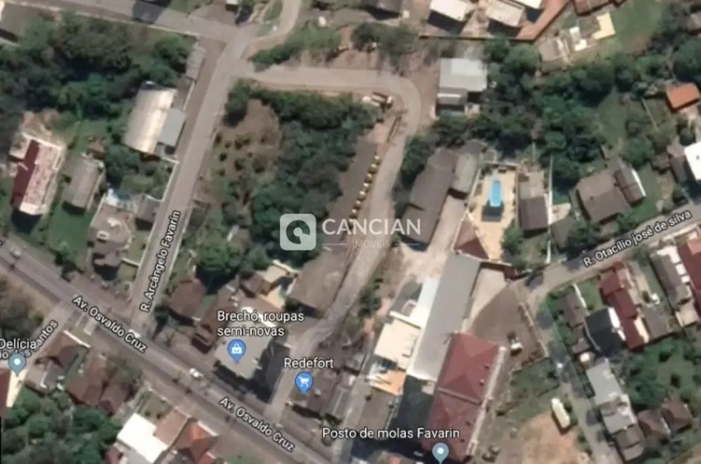 Foto 4 de Terreno / Lote à venda, 1026m2 em Nossa Senhora das Dores, Santa Maria - RS