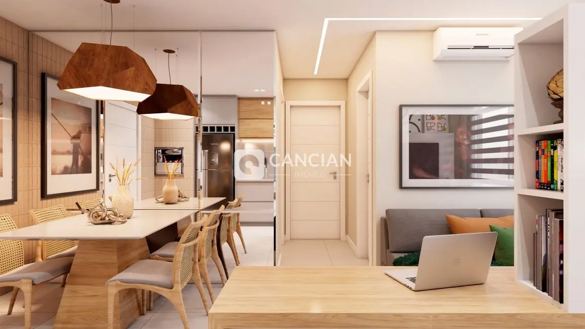 Foto 6 de Apartamento com 2 quartos à venda, 52m2 em Nossa Senhora do Rosário, Santa Maria - RS