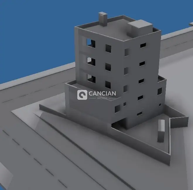 Foto 4 de Apartamento com 2 quartos à venda, 53m2 em Itararé, Santa Maria - RS