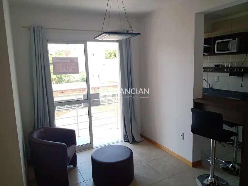 Foto 3 de Apartamento com 1 quarto à venda, 38m2 em Nossa Senhora de Lourdes, Santa Maria - RS