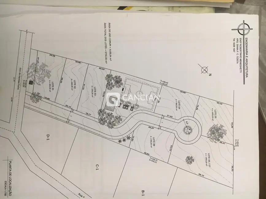 Foto 4 de Terreno / Lote à venda, 11095m2 em Cerrito, Santa Maria - RS