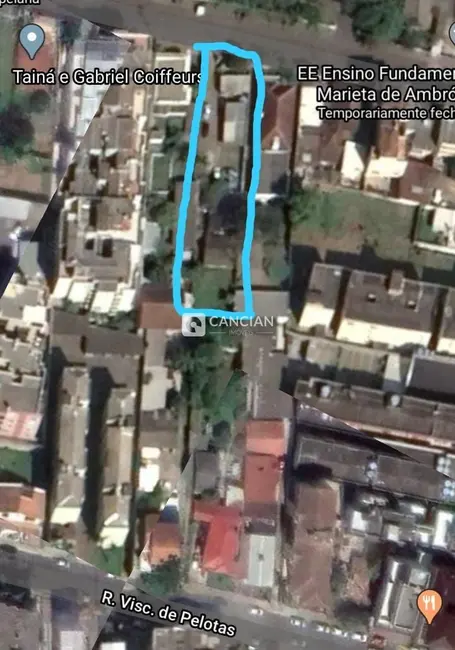 Foto 4 de Terreno / Lote à venda, 1003m2 em Nossa Senhora de Fátima, Santa Maria - RS