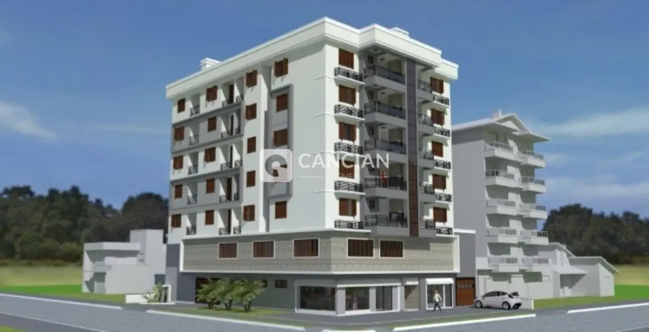 Foto 2 de Apartamento com 1 quarto à venda, 36m2 em Camobi, Santa Maria - RS