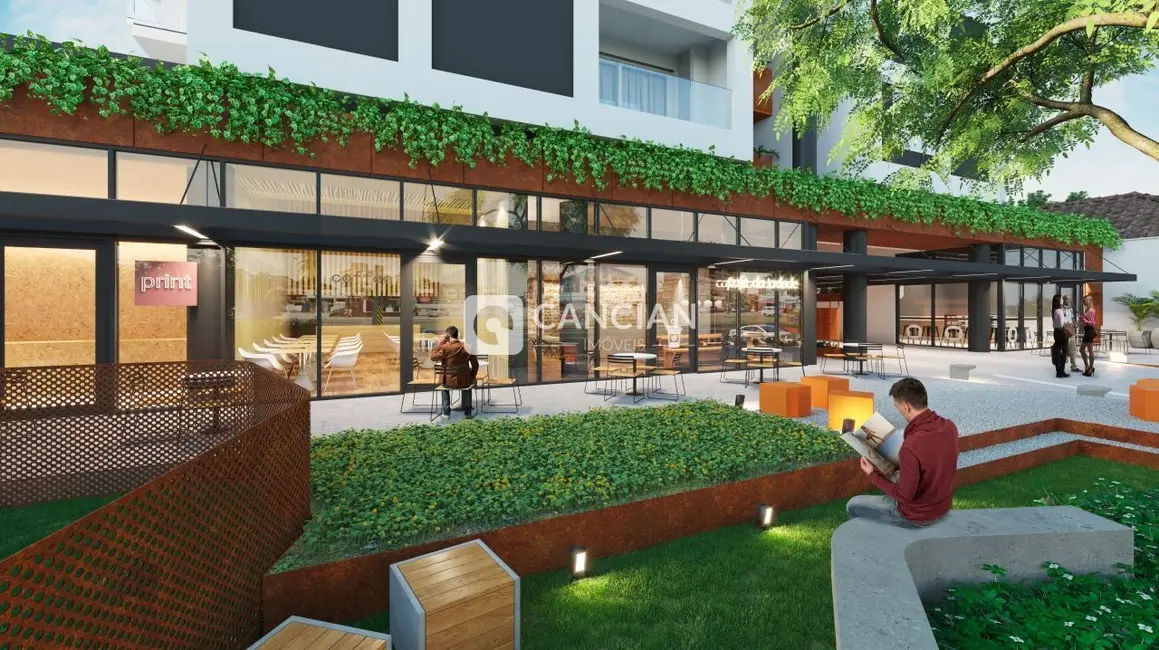 Apartamento com 1 quarto à venda, 39m2 em Camobi, Santa Maria - RS - imagem 6 Foto 6 de Apartamento com 1 quarto à venda, 39m2 em Camobi, Santa Maria - RS