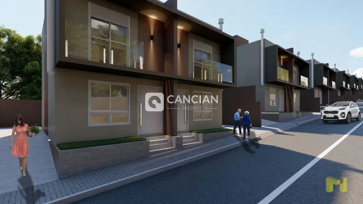 Foto 3 de Casa de Condomínio com 2 quartos à venda, 72m2 em São José, Santa Maria - RS