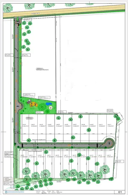 Foto 3 de Terreno / Lote à venda, 946m2 em Nossa Senhora de Lourdes, Santa Maria - RS