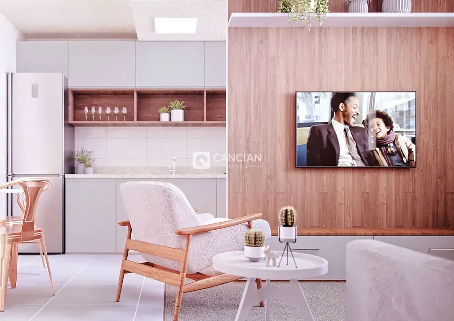 Foto 6 de Apartamento com 2 quartos à venda, 50m2 em Nossa Senhora Medianeira, Santa Maria - RS