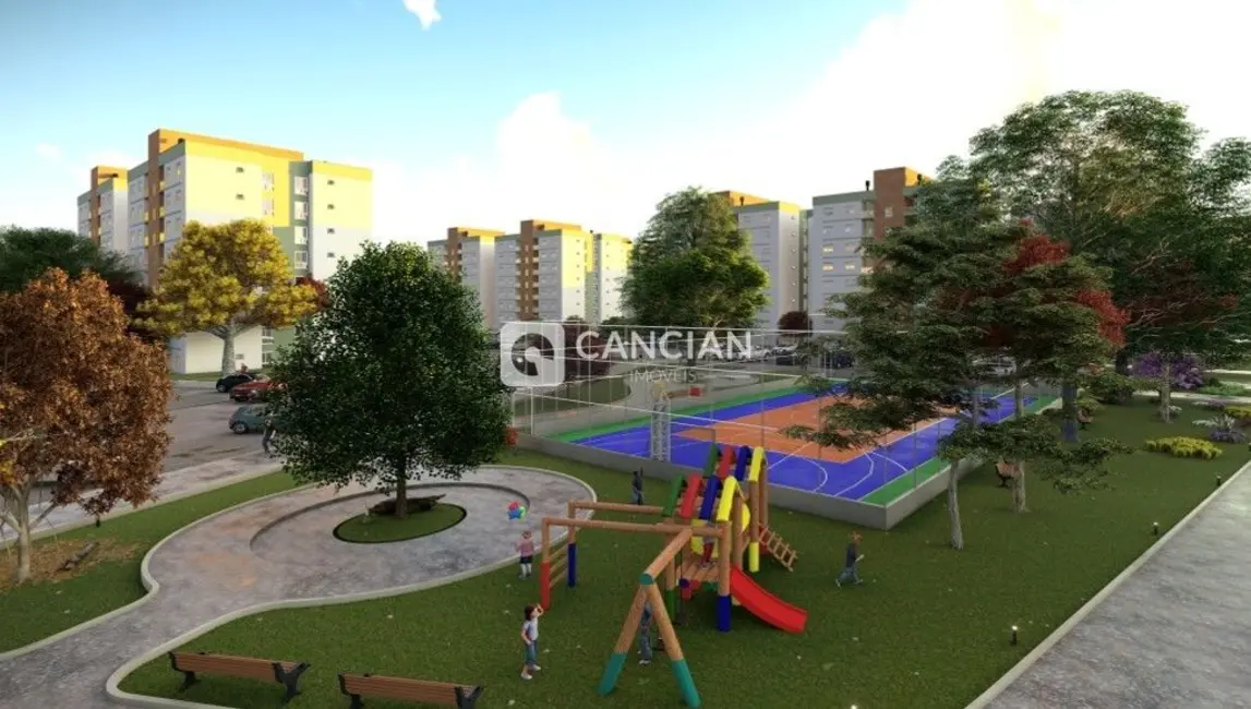 Foto 3 de Apartamento com 2 quartos à venda, 52m2 em Camobi, Santa Maria - RS