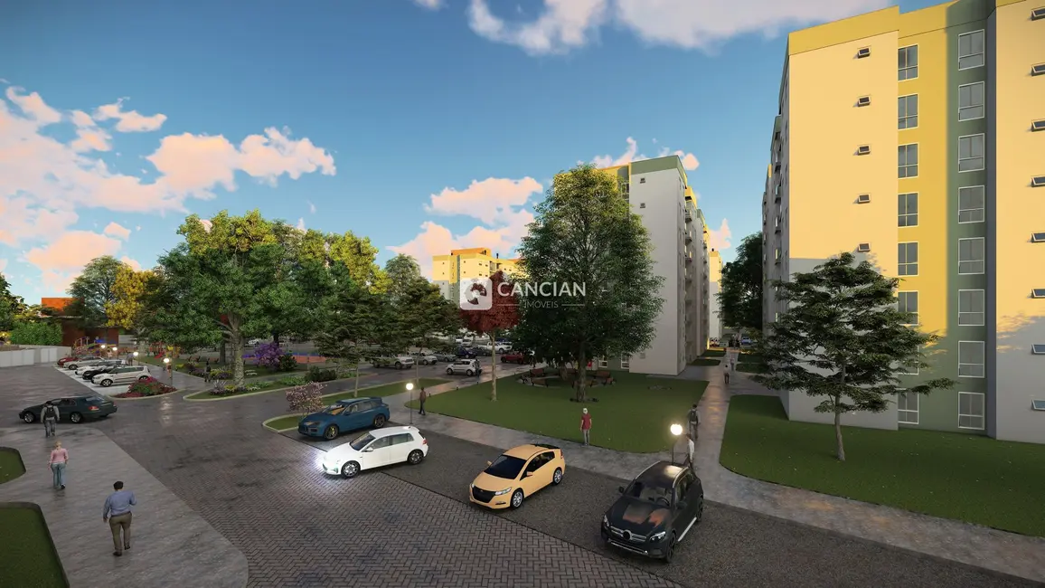 Foto 4 de Apartamento com 2 quartos à venda, 53m2 em Camobi, Santa Maria - RS