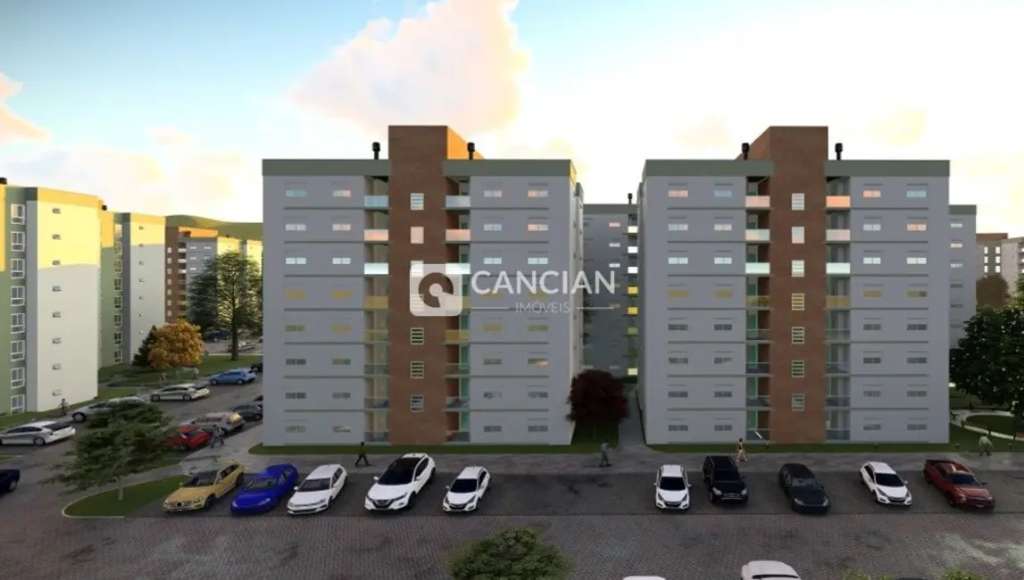 Foto 1 de Apartamento com 2 quartos à venda, 53m2 em Camobi, Santa Maria - RS