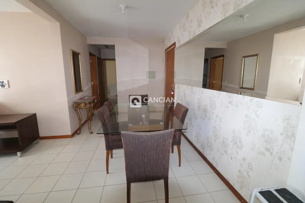 Apartamento com 3 quartos para alugar, 73m2 em Nossa Senhora das Dores, Santa Maria - RS - imagem 3 Foto 3 de Apartamento com 3 quartos para alugar, 73m2 em Nossa Senhora das Dores, Santa Maria - RS