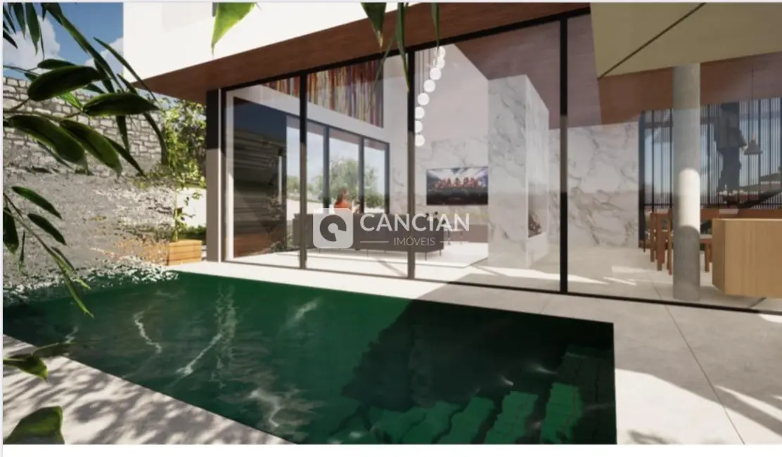 Foto 5 de Terreno / Lote à venda, 444m2 em Tomazetti, Santa Maria - RS