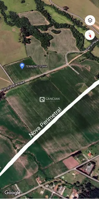 Foto 4 de Terreno / Lote à venda, 35000m2 em Tomazetti, Santa Maria - RS