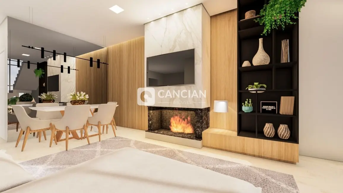 Casa com 3 quartos à venda, 146m2 em Pinheiro Machado, Santa Maria - RS - imagem 5 Foto 5 de Casa com 3 quartos à venda, 146m2 em Pinheiro Machado, Santa Maria - RS