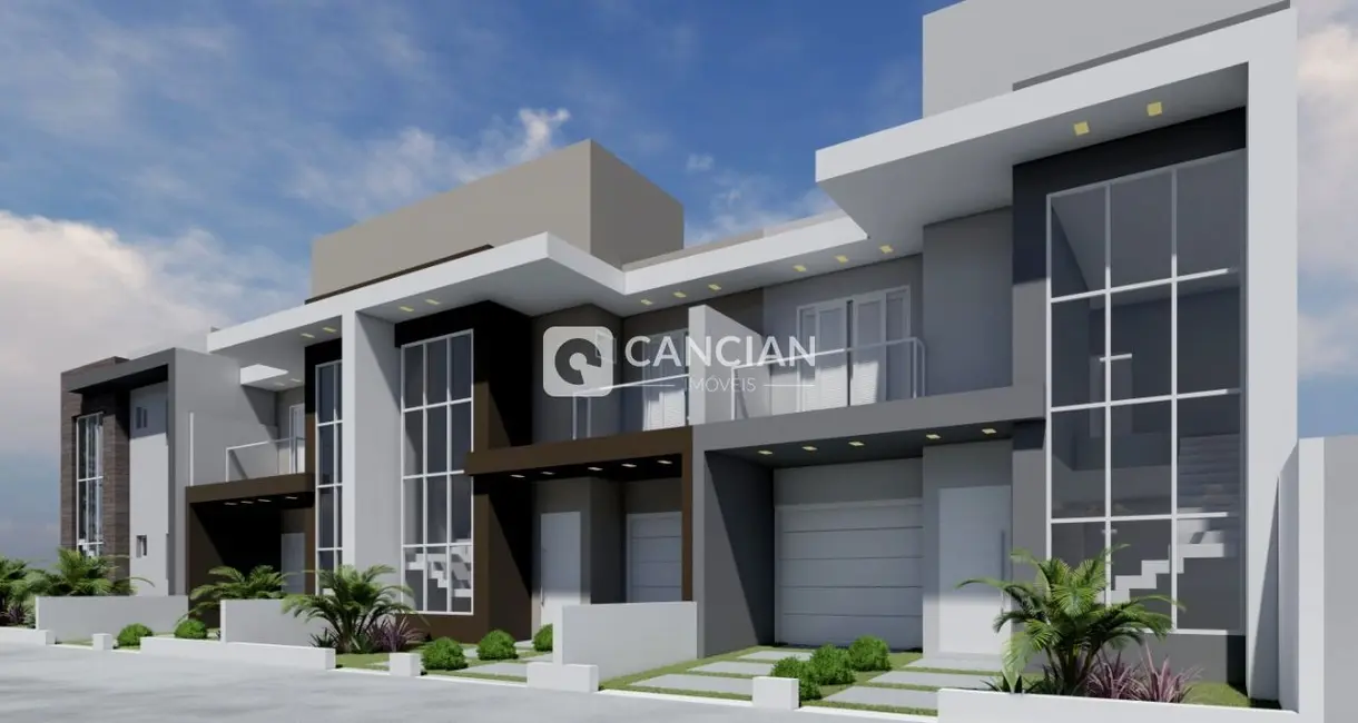 Foto 1 de Casa com 3 quartos à venda, 146m2 em Pinheiro Machado, Santa Maria - RS