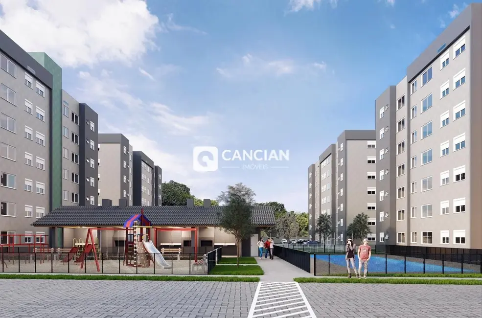 Foto 2 de Apartamento com 2 quartos à venda, 50m2 em Patronato, Santa Maria - RS