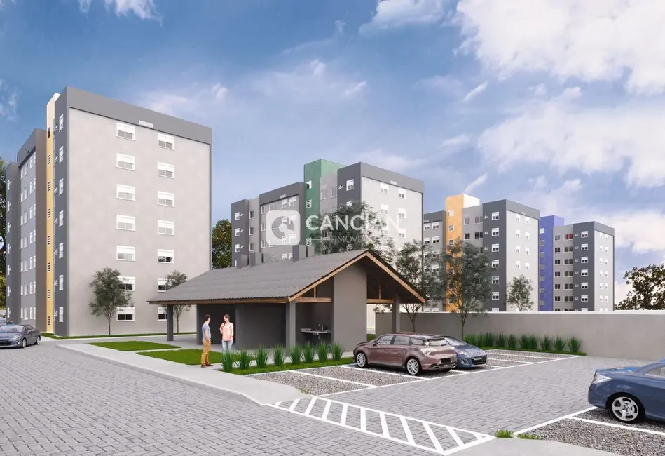 Foto 4 de Apartamento com 2 quartos à venda, 50m2 em Patronato, Santa Maria - RS