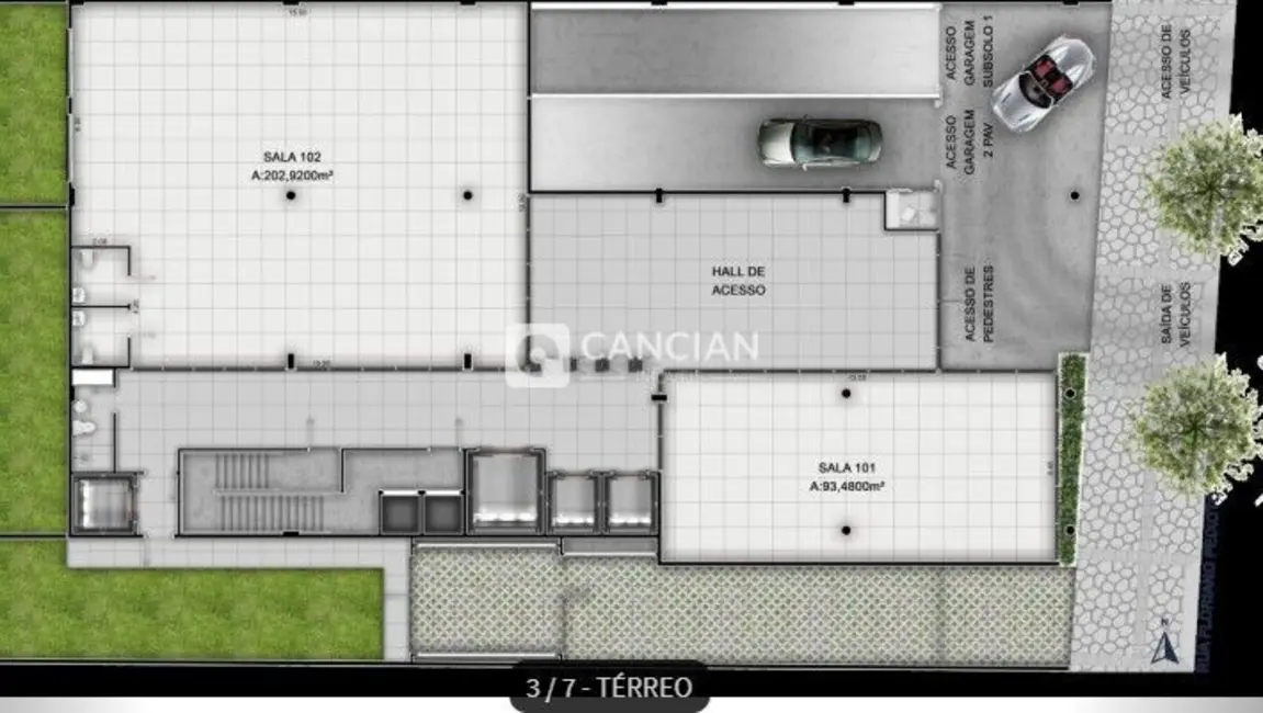 Sala Comercial com 1 quarto à venda, 56m2 em Centro, Santa Maria - RS - imagem 9 Foto 9 de Sala Comercial com 1 quarto à venda, 56m2 em Centro, Santa Maria - RS