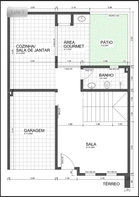 Casa com 3 quartos à venda, 145m2 em Pinheiro Machado, Santa Maria - RS - imagem 4 Foto 4 de Casa com 3 quartos à venda, 145m2 em Pinheiro Machado, Santa Maria - RS