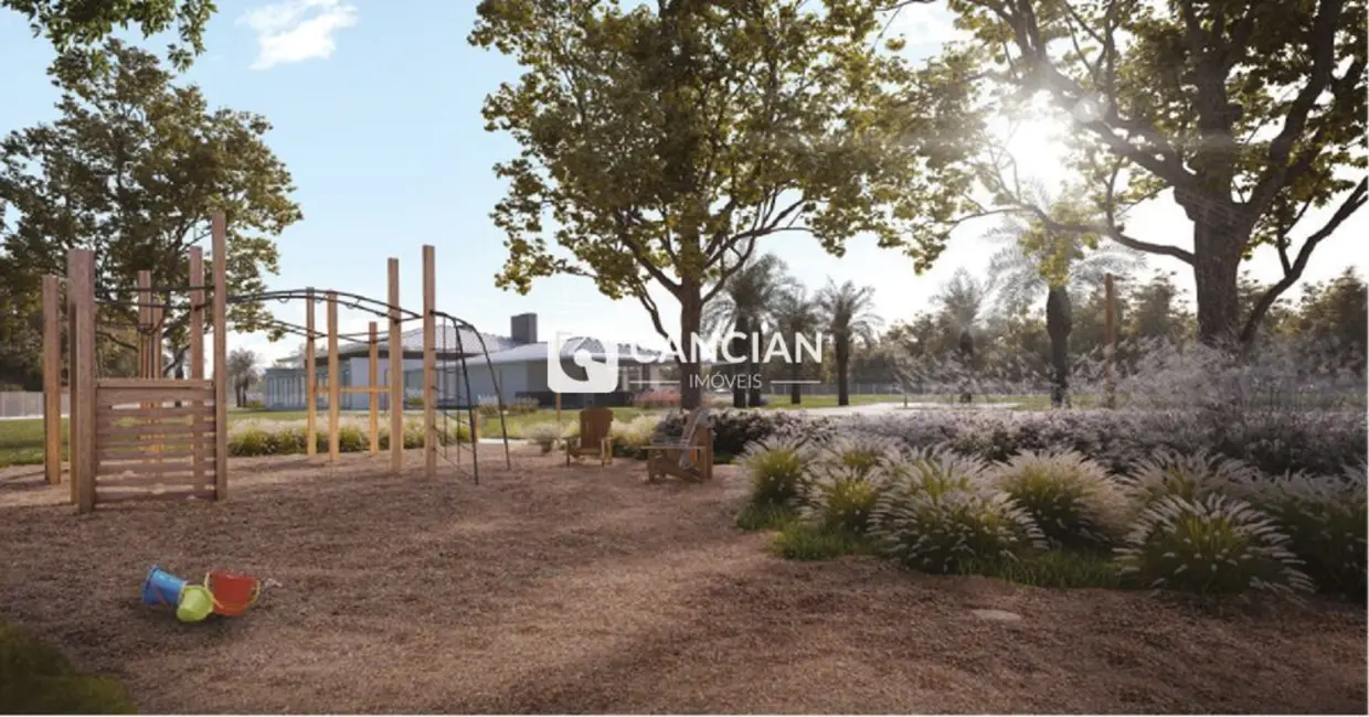 Foto 3 de Terreno / Lote à venda, 309m2 em Tomazetti, Santa Maria - RS