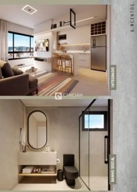 Foto 3 de Apartamento com 2 quartos à venda, 38m2 em Centro, Santa Maria - RS