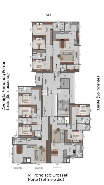 Foto 2 de Apartamento com 3 quartos à venda, 142m2 em Nossa Senhora de Lourdes, Santa Maria - RS