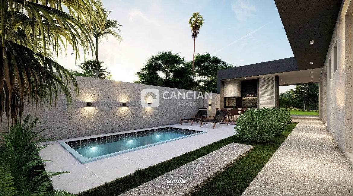 Foto 6 de Casa de Condomínio com 3 quartos à venda, 199m2 em Camobi, Santa Maria - RS