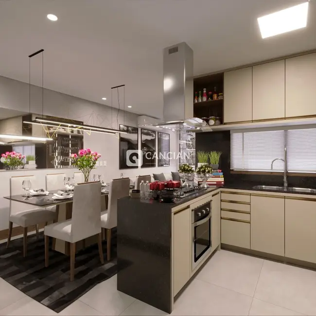 Casa com 2 quartos à venda, 70m2 em Diácono João Luiz Pozzobon, Santa Maria - RS - imagem 5 Foto 5 de Casa com 2 quartos à venda, 70m2 em Diácono João Luiz Pozzobon, Santa Maria - RS