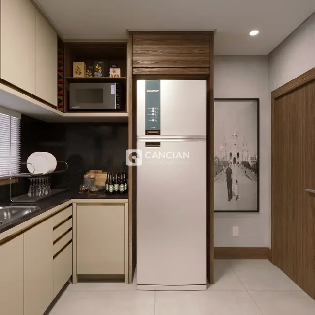 Casa com 2 quartos à venda, 70m2 em Diácono João Luiz Pozzobon, Santa Maria - RS - imagem 6 Foto 6 de Casa com 2 quartos à venda, 70m2 em Diácono João Luiz Pozzobon, Santa Maria - RS