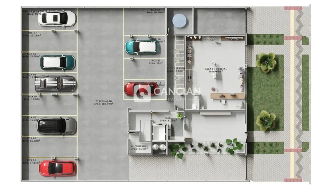 Foto 7 de Apartamento com 2 quartos à venda, 64m2 em Camobi, Santa Maria - RS