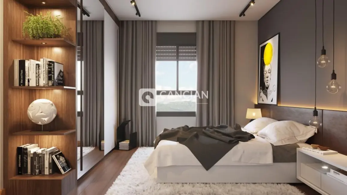 Foto 5 de Apartamento com 3 quartos à venda, 98m2 em Camobi, Santa Maria - RS