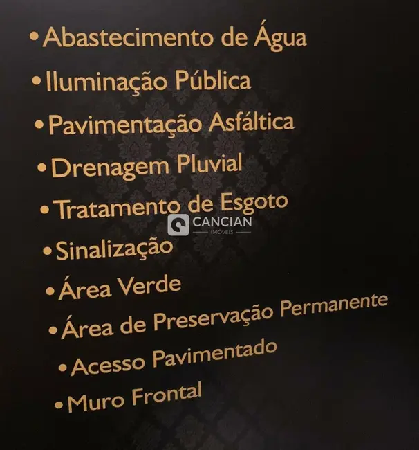 Foto 2 de Terreno / Lote à venda, 404m2 em Tomazetti, Santa Maria - RS