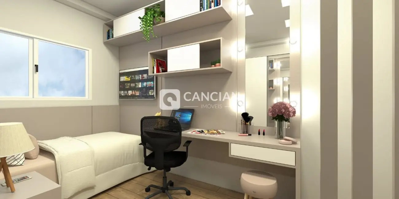 Foto 7 de Apartamento com 3 quartos à venda, 110m2 em Nossa Senhora de Lourdes, Santa Maria - RS