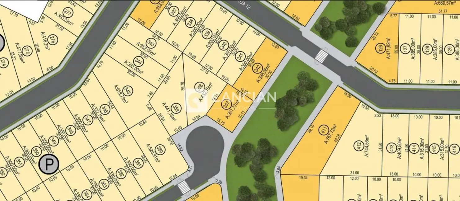 Foto 5 de Terreno / Lote à venda, 302m2 em Pinheiro Machado, Santa Maria - RS