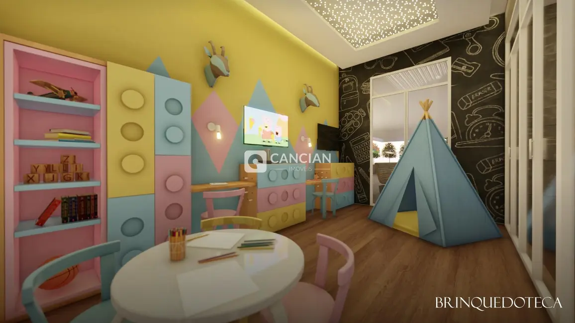 Foto 8 de Apartamento com 3 quartos à venda, 272m2 em Nossa Senhora de Lourdes, Santa Maria - RS