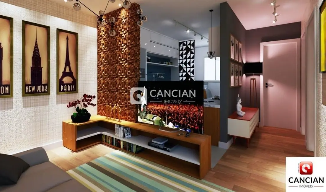 Foto 7 de Apartamento com 2 quartos à venda, 53m2 em Camobi, Santa Maria - RS