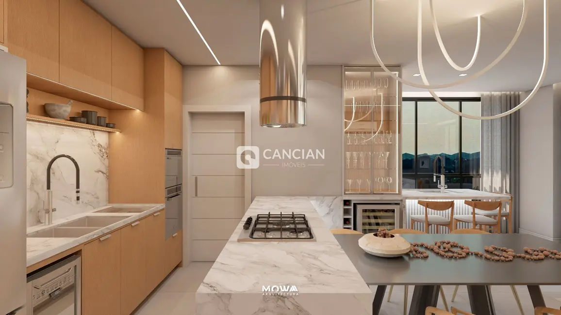 Foto 3 de Apartamento com 3 quartos à venda, 127m2 em Nossa Senhora Medianeira, Santa Maria - RS